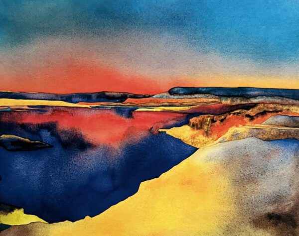 Abiquiu Dam I Ltd. Ed. Print (9 x 12)